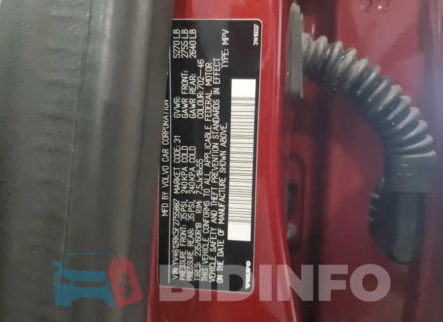 YV4612RK5F2755887 Photo# 13