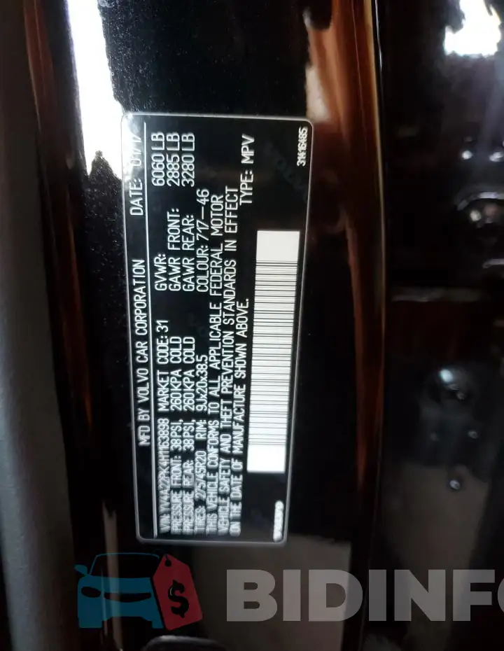 YV4A22PK4H1163898 Photo# 14