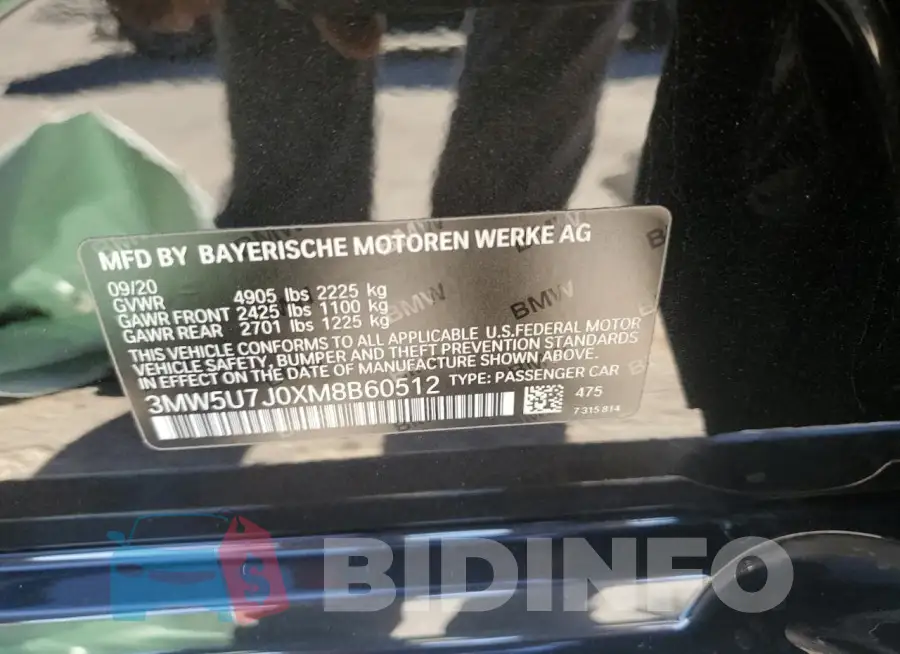 3MW5U7J0XM8B60512 Photo# 12