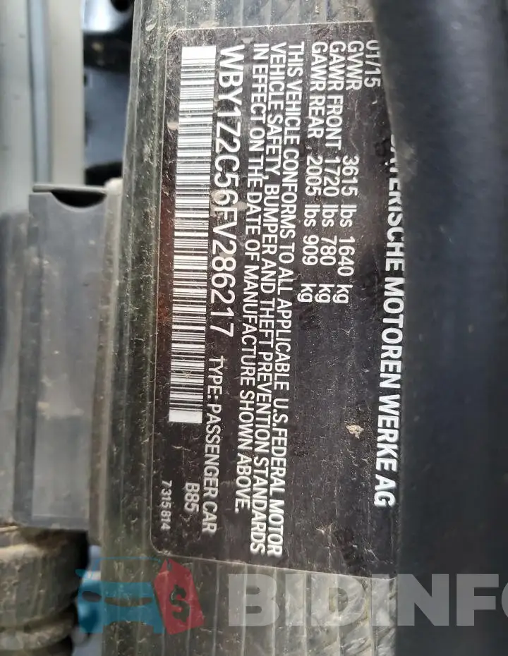WBY1Z2C56FV286217 Photo# 13