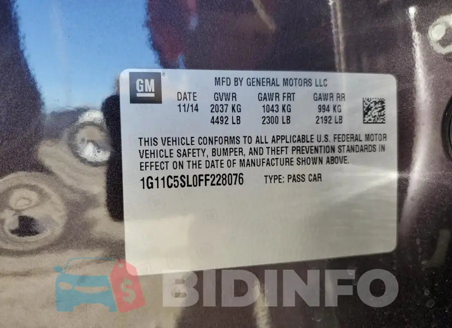 1G11C5SL0FF228076 Photo# 12