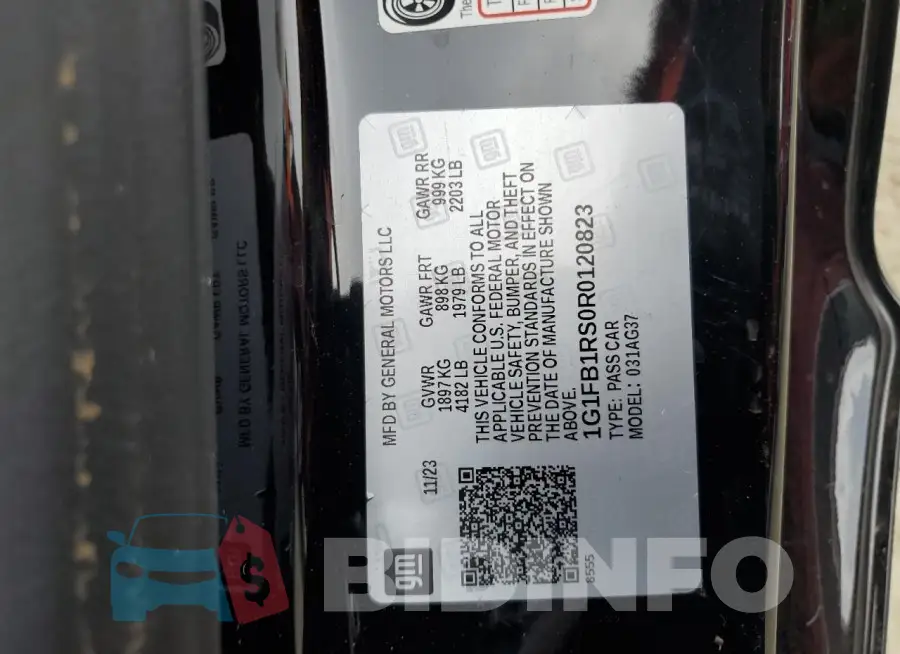 1G1FB1RS0R0120823 Photo# 12