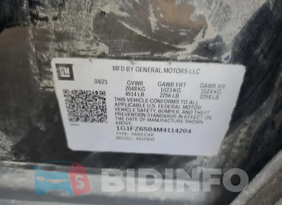 1G1FZ6S04M4114204 Photo# 13