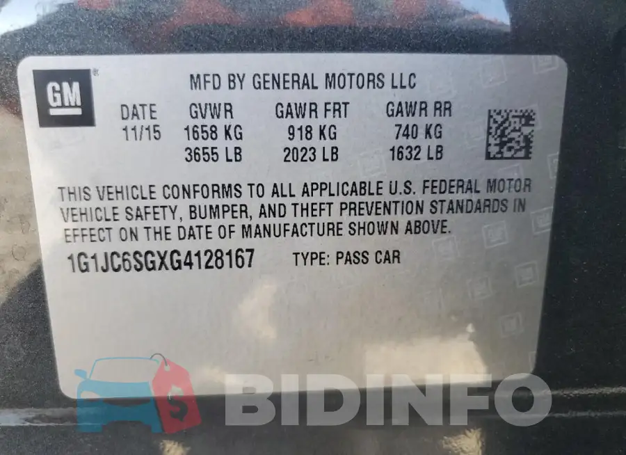 1G1JC6SGXG4128167 Photo# 12