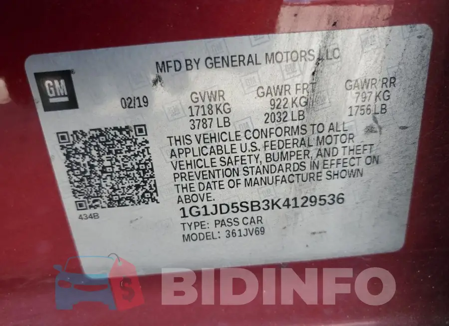 1G1JD5SB3K4129536 Photo# 12