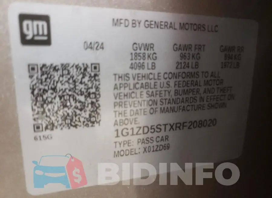 1G1ZD5STXRF208020 Photo# 12