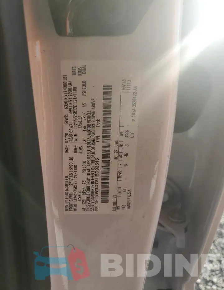 1FT8W3DT8LED92515 Photo# 12