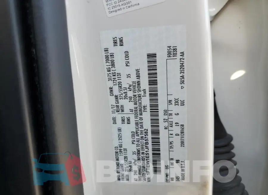 1FTEW1E51JFB57582 Photo# 12