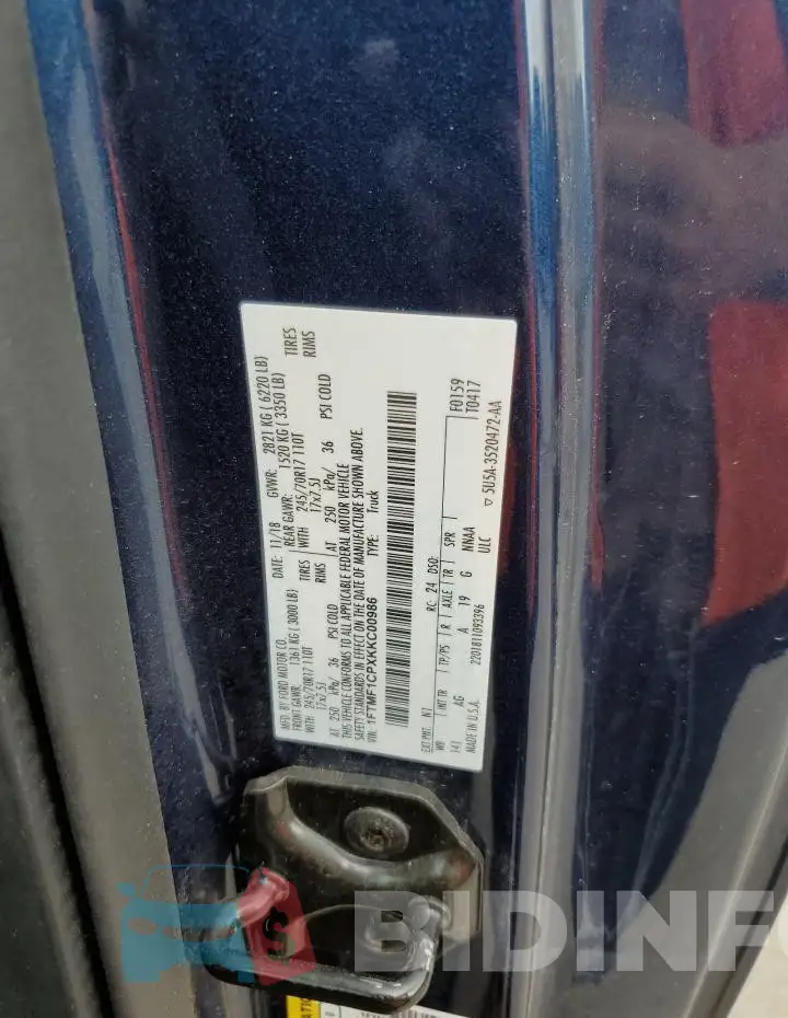 1FTMF1CPXKKC00986 Photo# 13