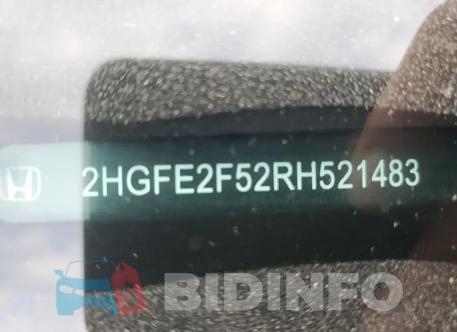 2HGFE2F52RH521483 Photo# 12