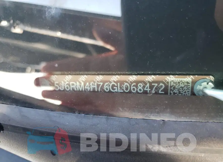 5J6RM4H76GL068472 Photo# 12