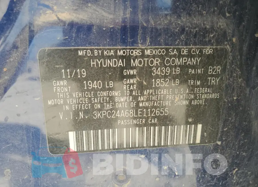 3KPC24A68LE112655 Photo# 12