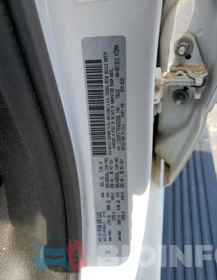 1C6SRFHT7KN632586 Photo# 13