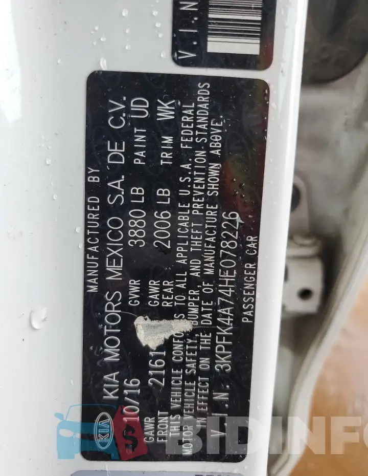 3KPFK4A74HE078226 Photo# 12
