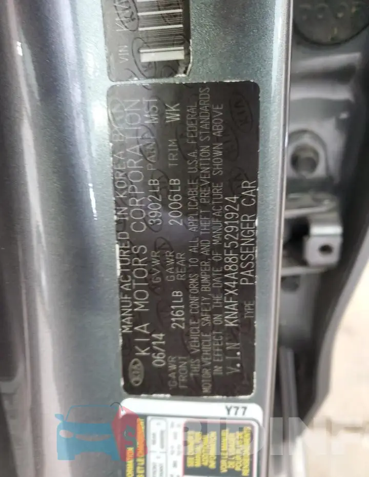 KNAFX4A88F5291924 Photo# 12