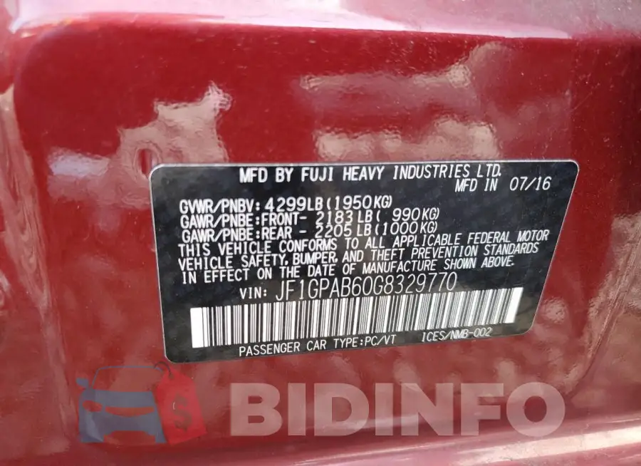 JF1GPAB60G8329770 Photo# 12