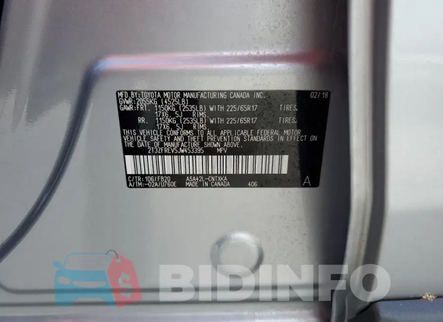 2T3ZFREV5JW453395 Photo# 14