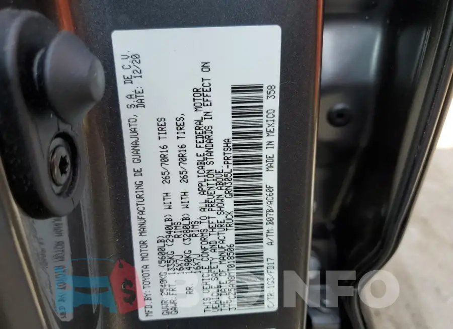 3TYCZ5AN8MT018506 Photo# 12