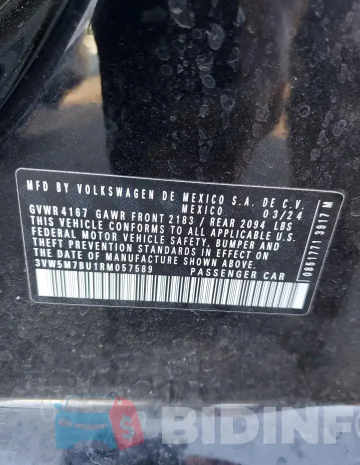 3VW5M7BU1RM057589 Photo# 12
