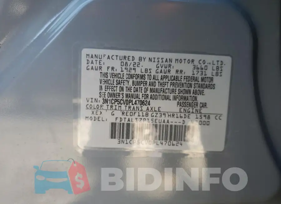 3N1CP5CV0PL470624 Photo# 14