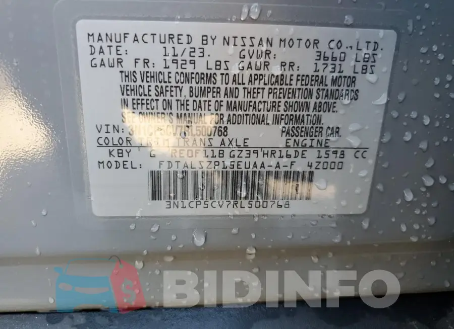 3N1CP5CV7RL500768 Photo# 13