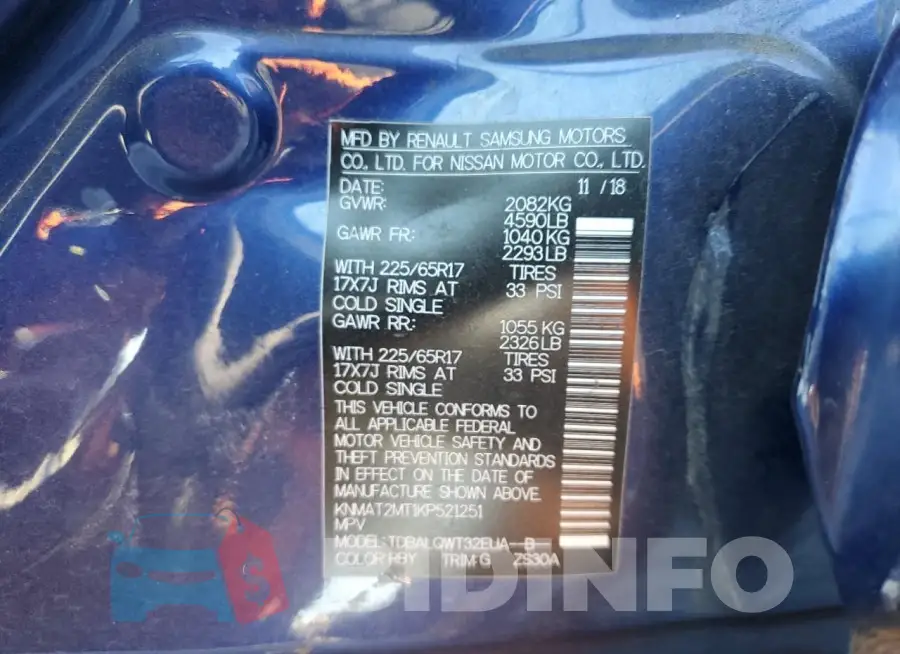KNMAT2MT1KP521251 Photo# 13
