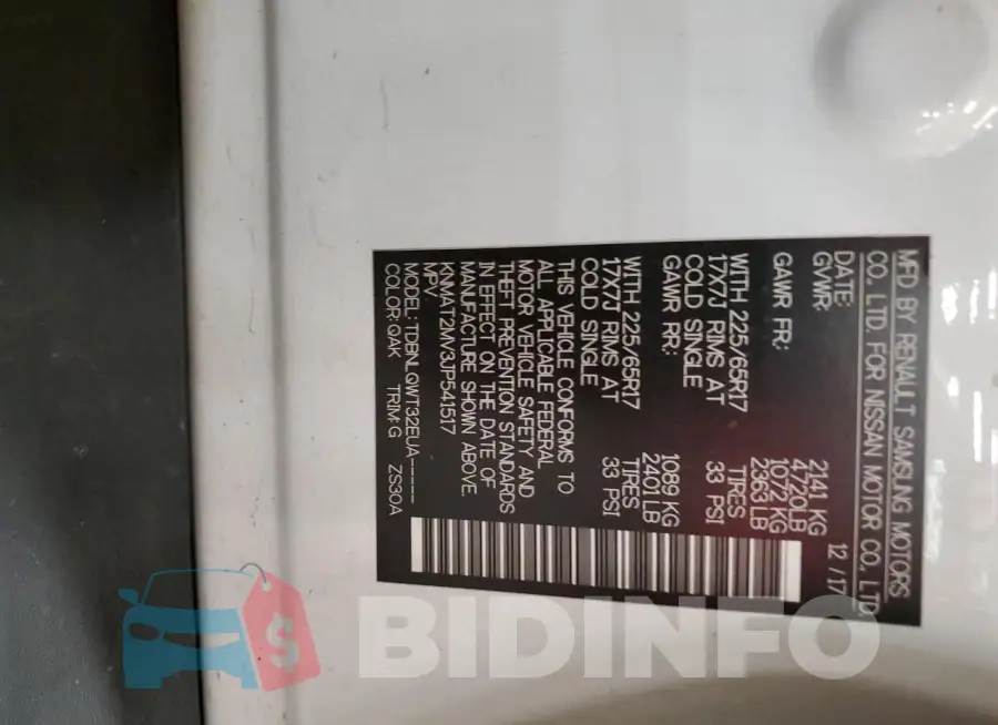 KNMAT2MV3JP541517 Photo# 13