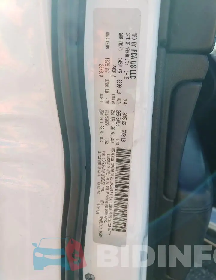 1C4RJFJM3FC688222 Photo# 13