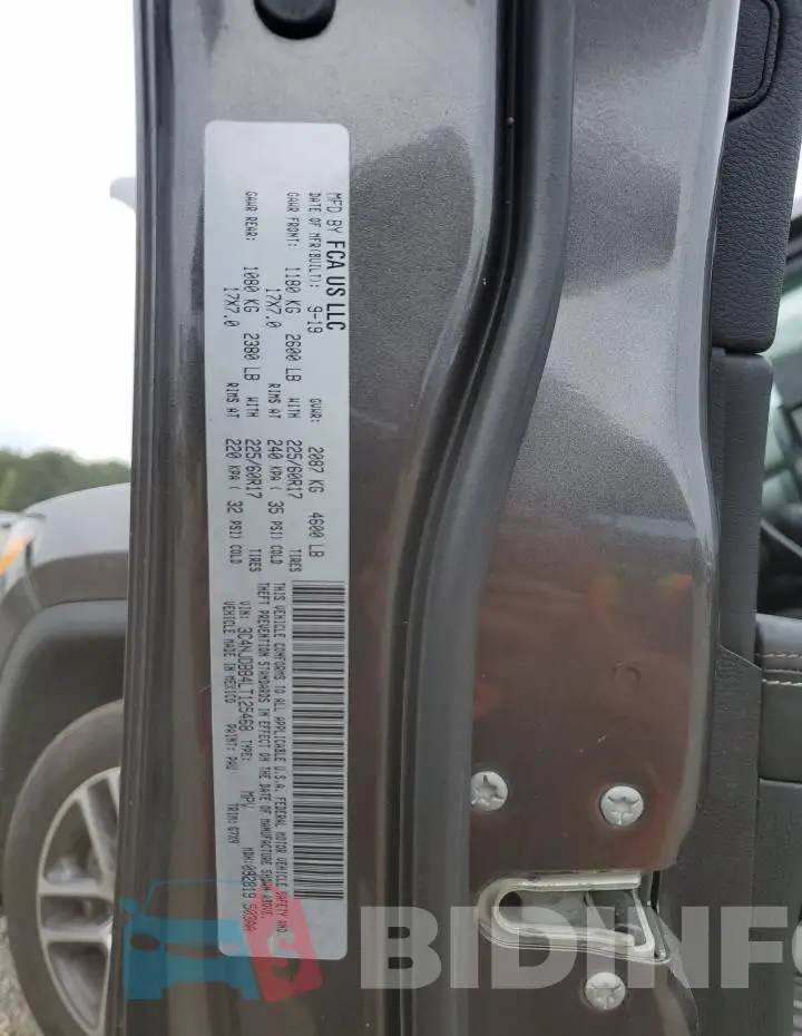 3C4NJDBB4LT125468 Photo# 13
