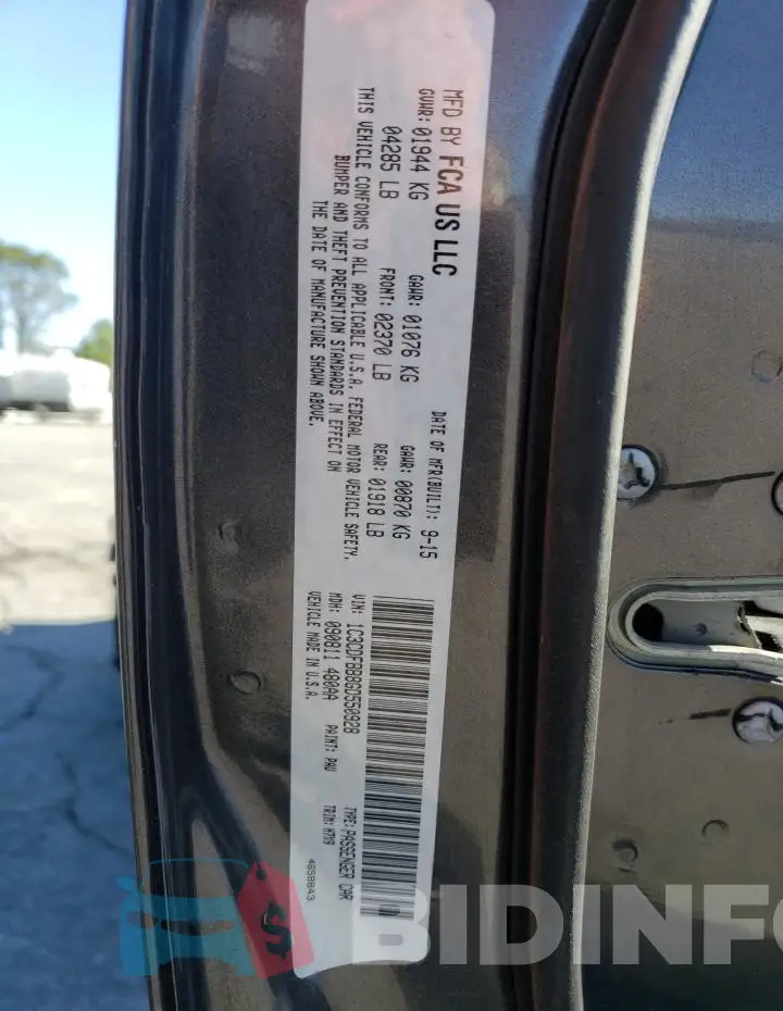 1C3CDFBB8GD550928 Photo# 12