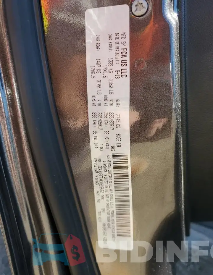 2C4RDGEGXKR535632 Photo# 14