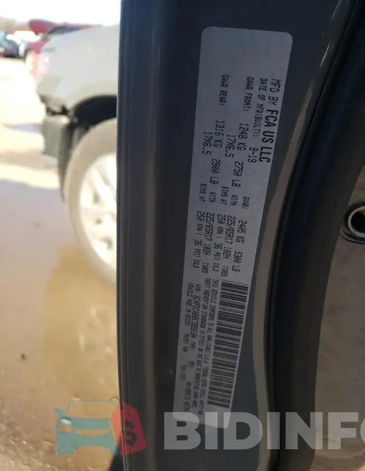 3C4PDCAB8KT859184 Photo# 13
