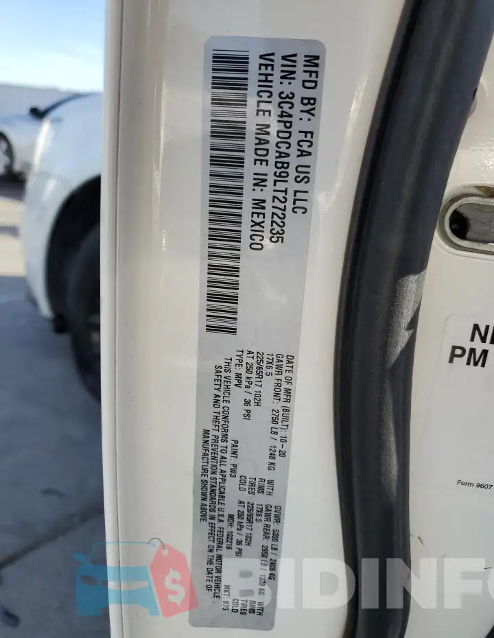 3C4PDCAB9LT272235 Photo# 13