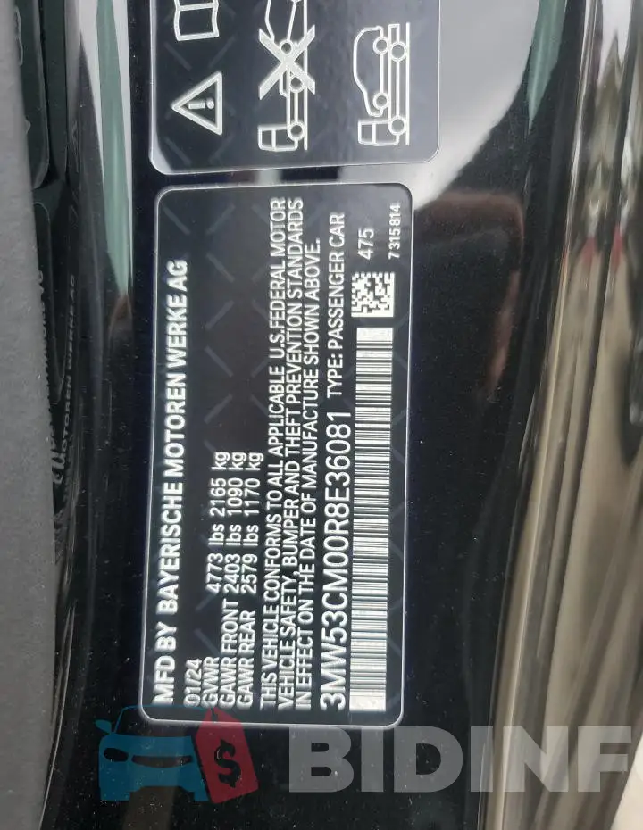 3MW53CM00R8E36081 Photo# 12