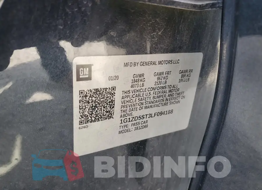 1G1ZD5ST3LF094188 Photo# 12