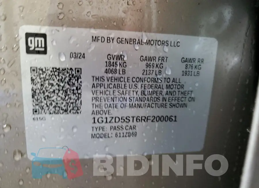 1G1ZD5ST6RF200061 Photo# 12