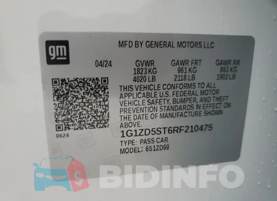 1G1ZD5ST6RF210475 Photo# 12