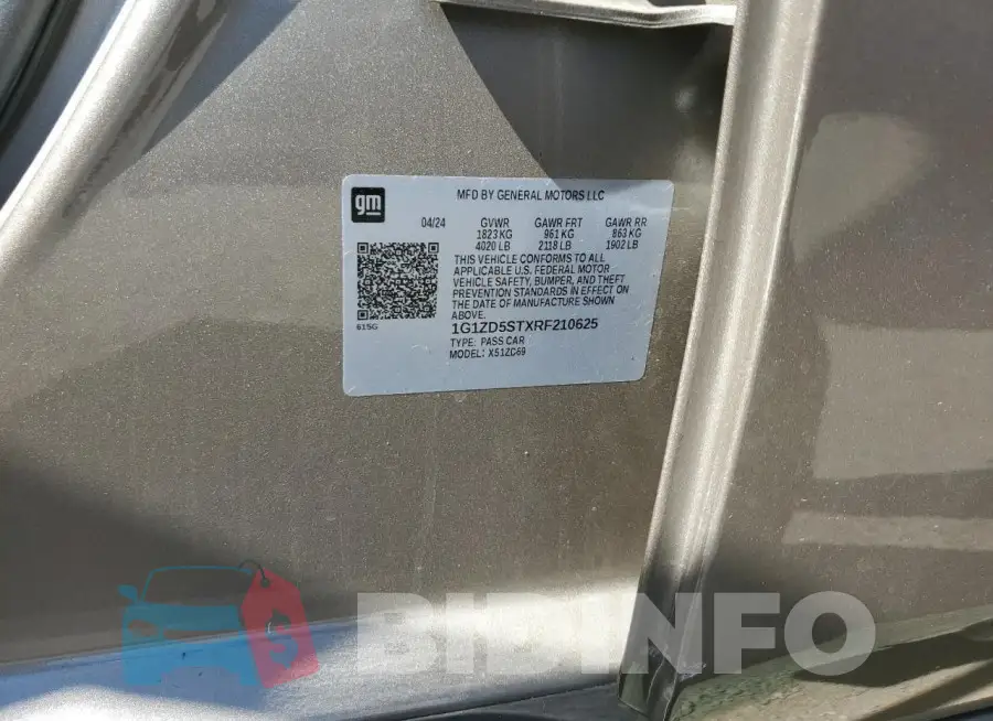 1G1ZD5STXRF210625 Photo# 12