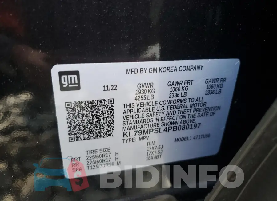 KL79MPSL4PB080197 Photo# 13