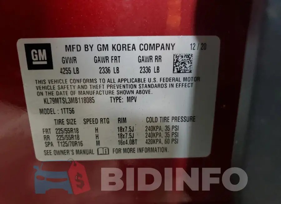 KL79MTSL3MB118085 Photo# 13