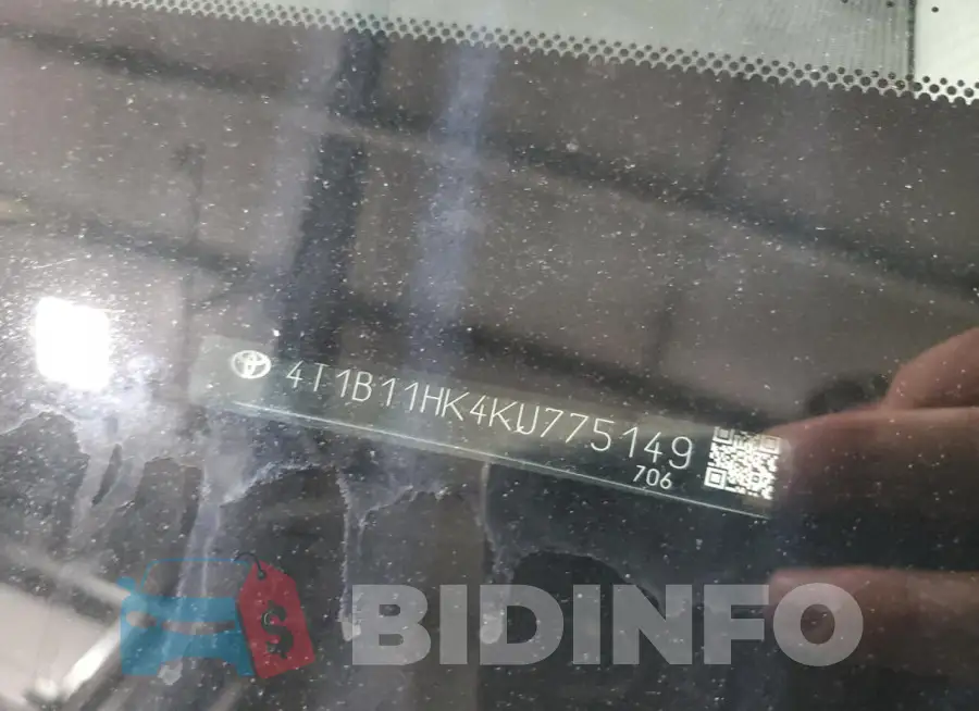 4T1B11HK4KU775149 Photo# 13