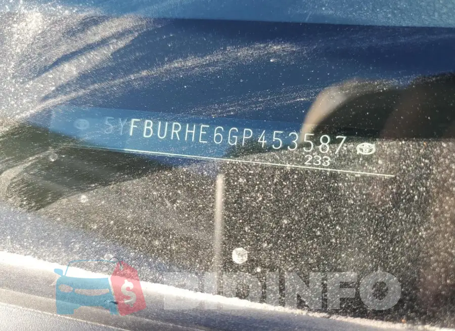 5YFBURHE6GP453587 Photo# 13