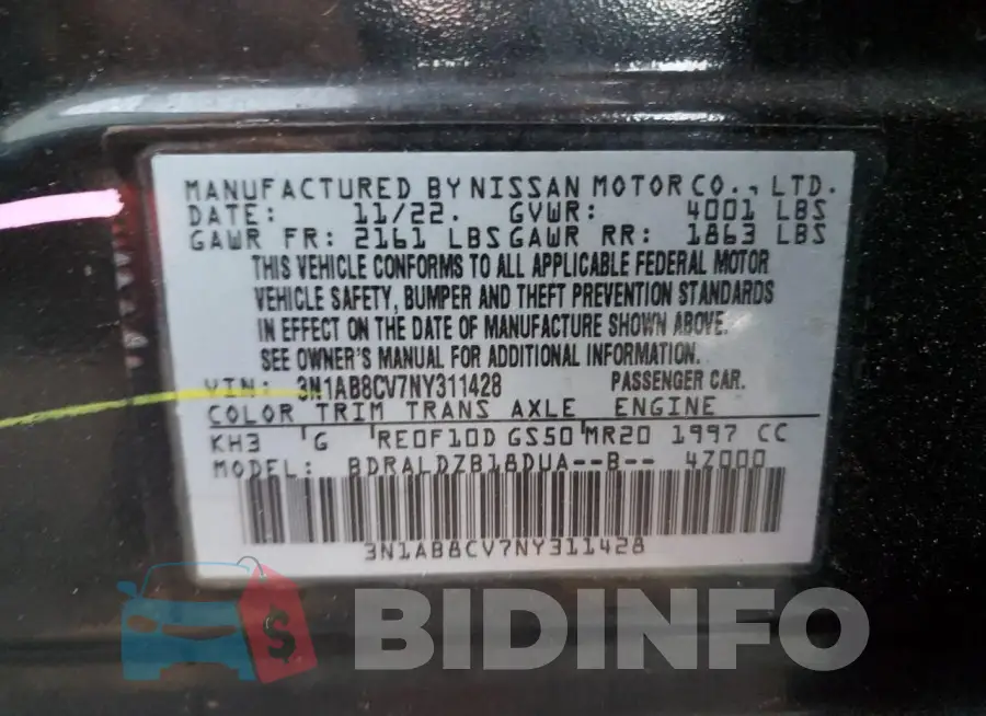 3N1AB8CV7NY311428 Photo# 13