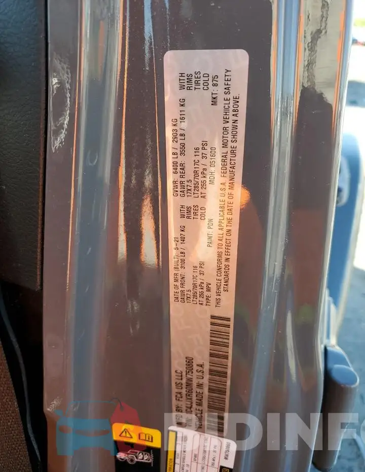 1C4JJXR60MW750860 Photo# 12
