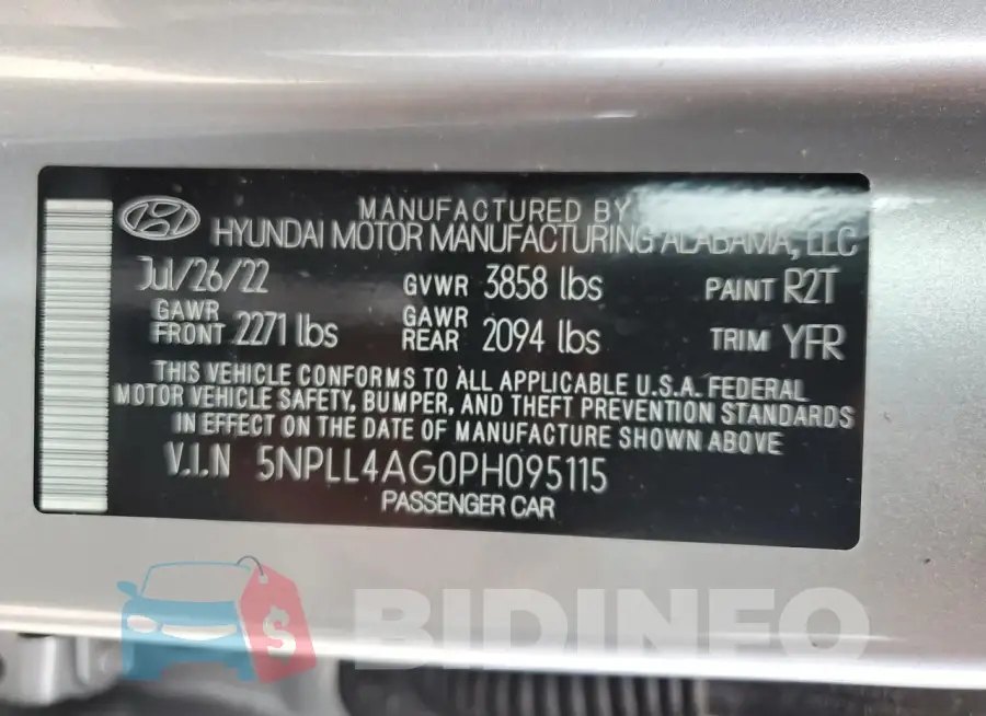 5NPLL4AG0PH095115 Photo# 12