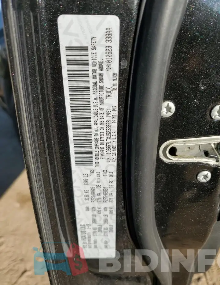 1C6RR7LTXJS232808 Photo# 12