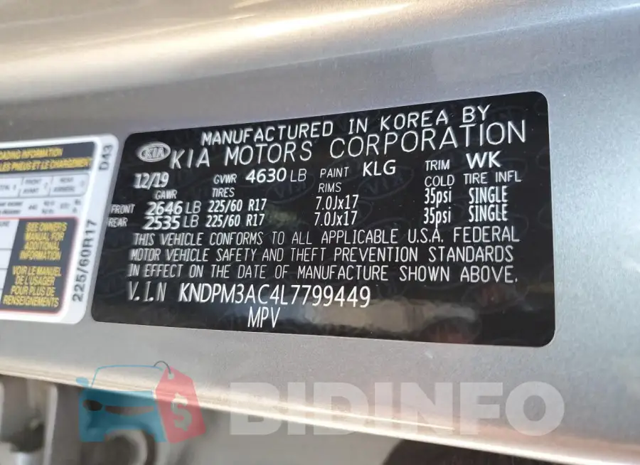 KNDPM3AC4L7799449 Photo# 13