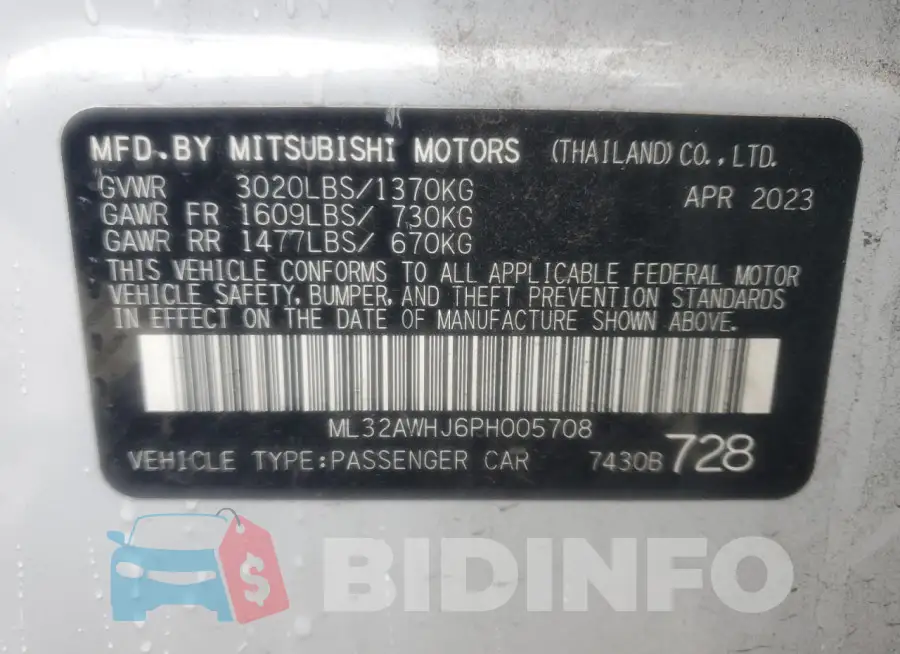 ML32AWHJ6PH005708 Photo# 12