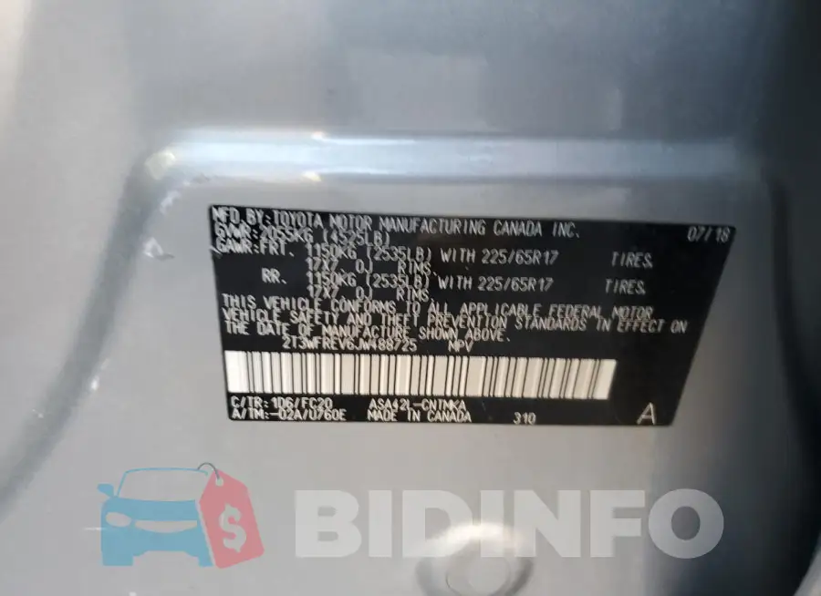 2T3WFREV6JW488725 Photo# 14