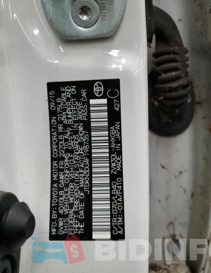 JTDKN3DU4F1987357 Photo# 12